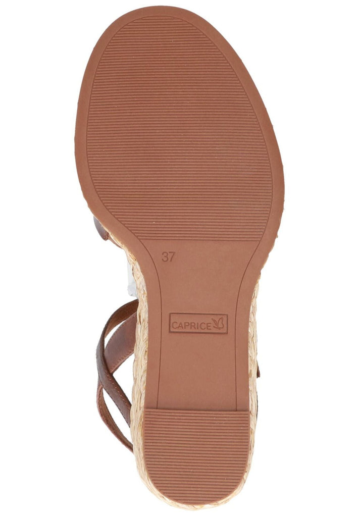Caprice Sandalen Nappaleder Cognac