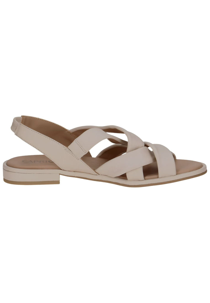Caprice Sandalen Nappaleder Offwhite