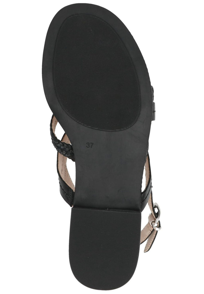 Caprice Sandalen Nappaleder Schwarz