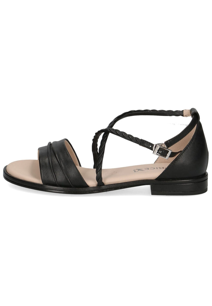 Caprice Sandalen Nappaleder Schwarz