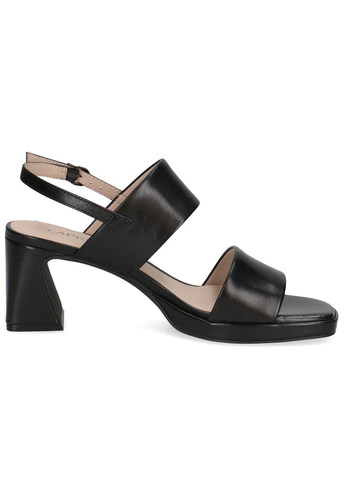 Caprice Sandalen Nappaleder Schwarz