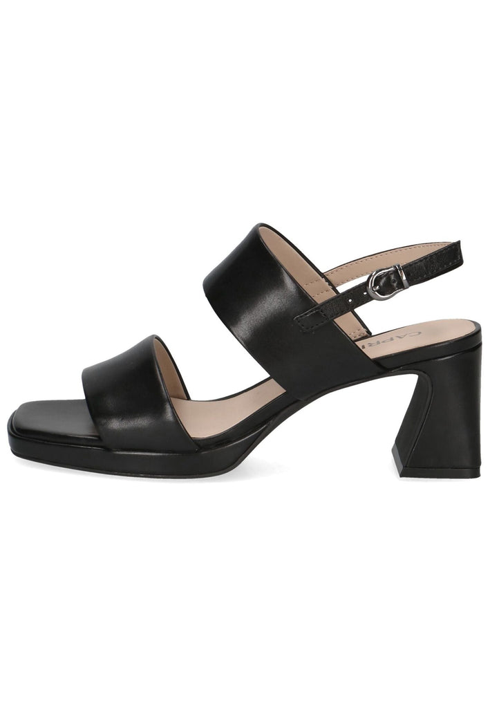 Caprice Sandalen Nappaleder Schwarz
