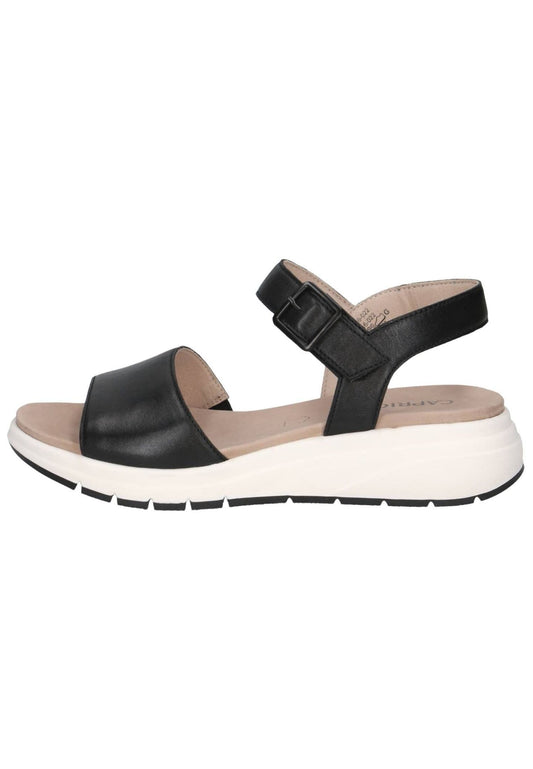 Caprice Sandalen Nappaleder Schwarz