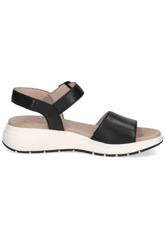 Caprice Sandalen Nappaleder Schwarz