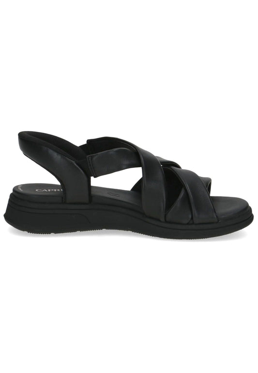 Caprice Sandalen Nappaleder Schwarz
