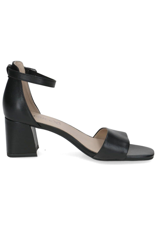 Caprice Sandalen Nappaleder Schwarz