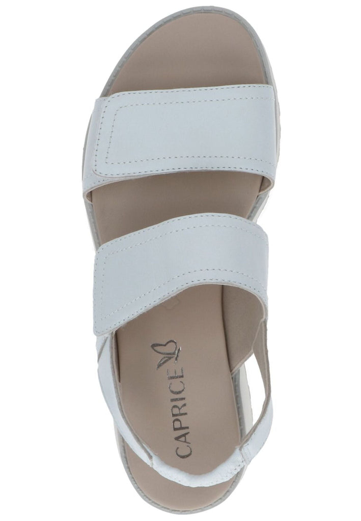 Caprice Sandalen Nappaleder Weiß