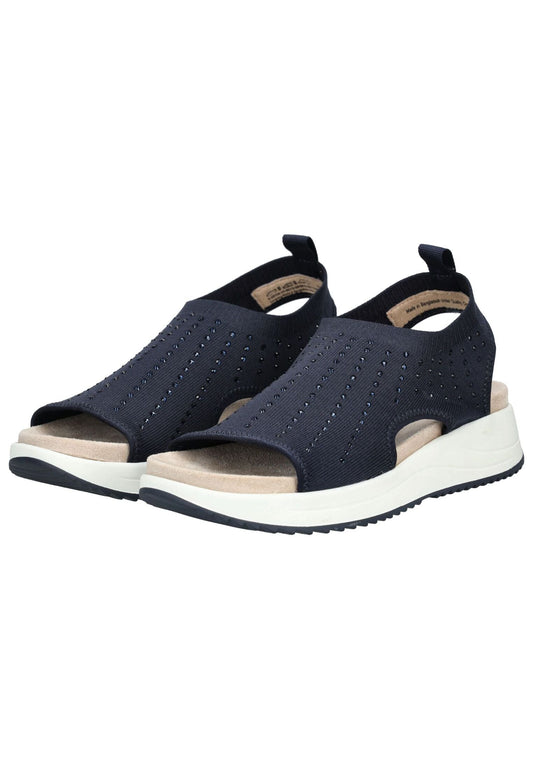 Caprice Sandalen Textil Ozean