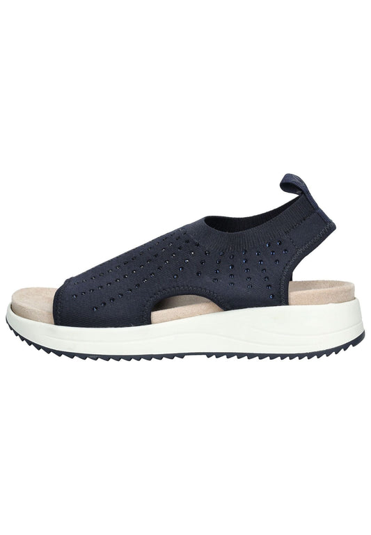 Caprice Sandalen Textil Ozean