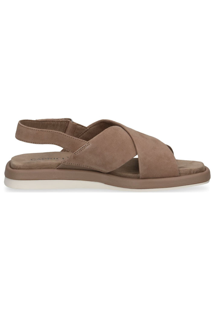 Caprice Sandalen Veloursleder Braun
