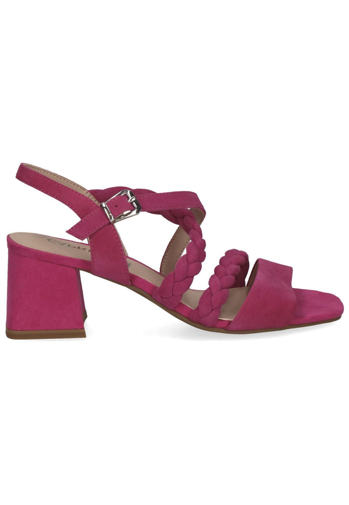 Caprice Sandalen Veloursleder Fuchsia