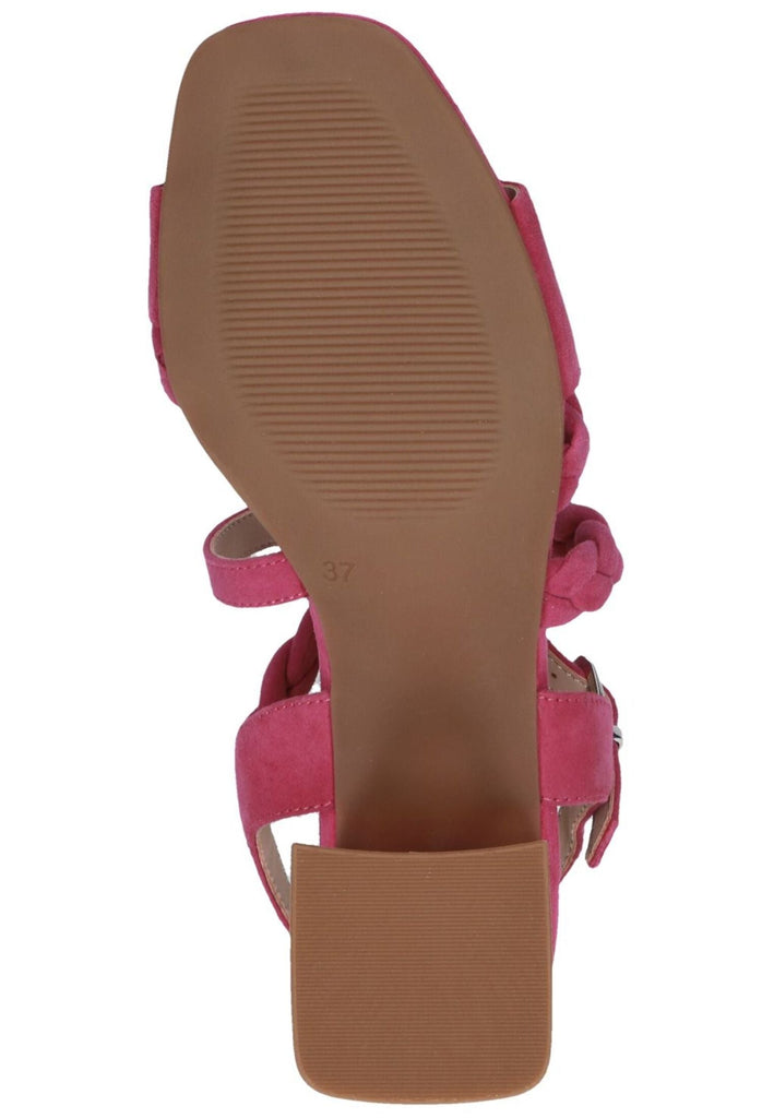 Caprice Sandalen Veloursleder Fuchsia