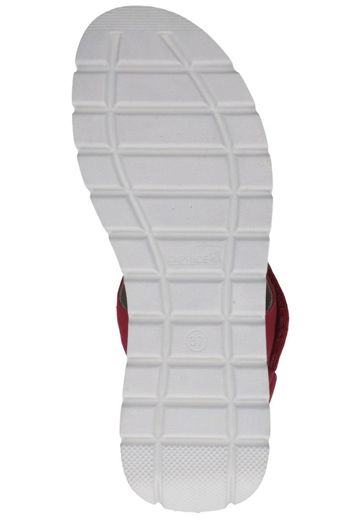 Caprice Sandalen Veloursleder Fuchsia
