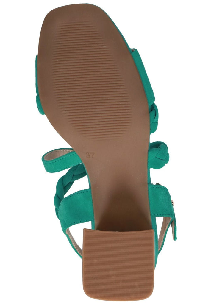 Caprice Sandalen Veloursleder Grün
