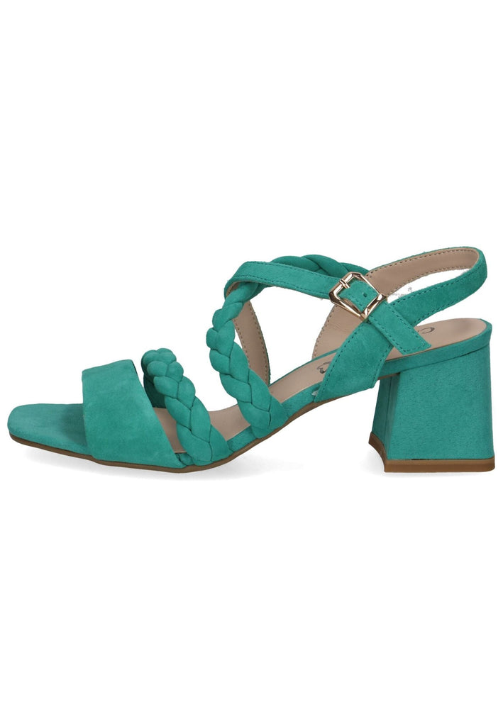 Caprice Sandalen Veloursleder Grün