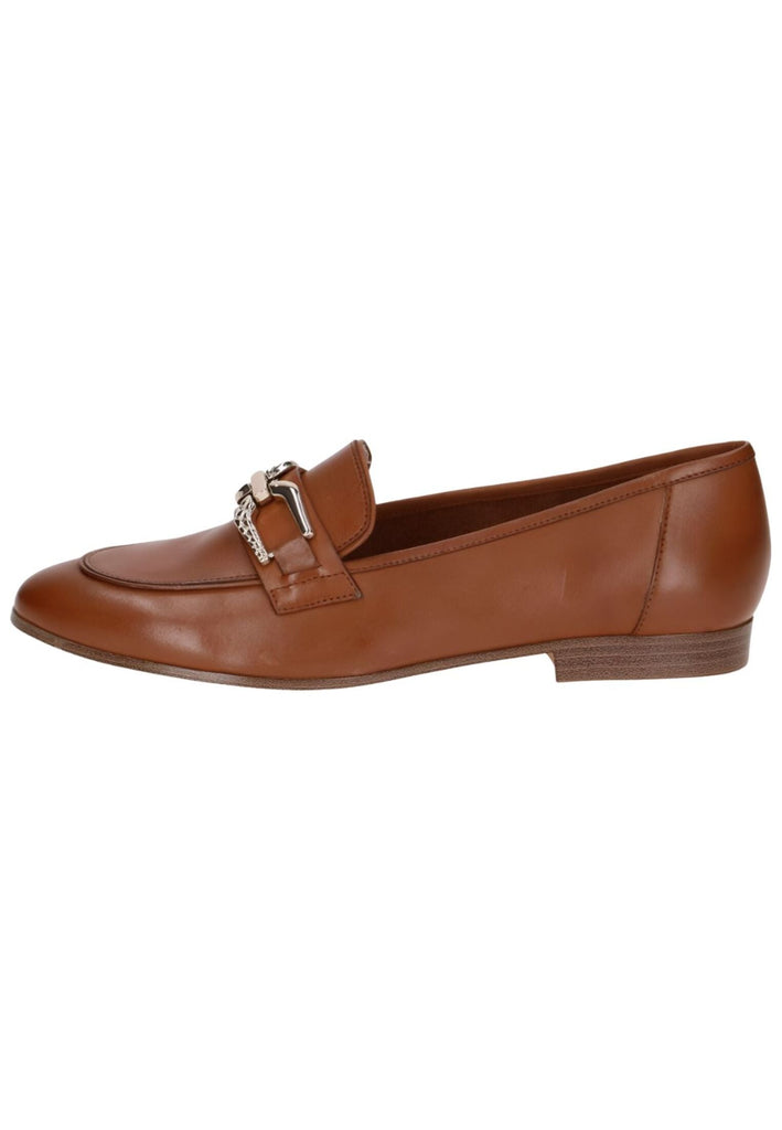 Slipper Caprice Slipper Leder Cognac