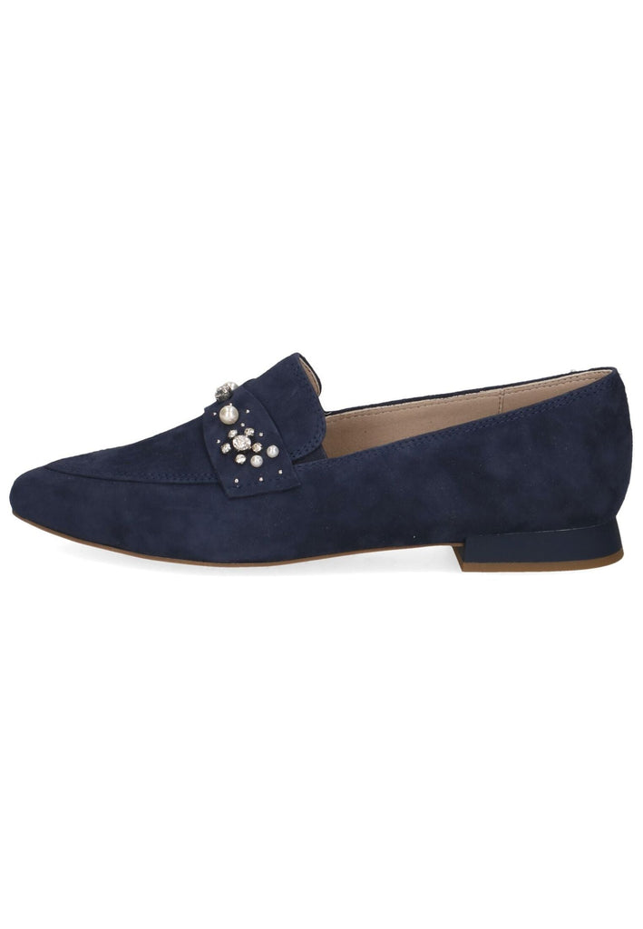 Slipper Caprice Slipper Veloursleder Blau