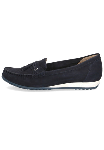 Slipper Caprice Slipper Veloursleder Ozean