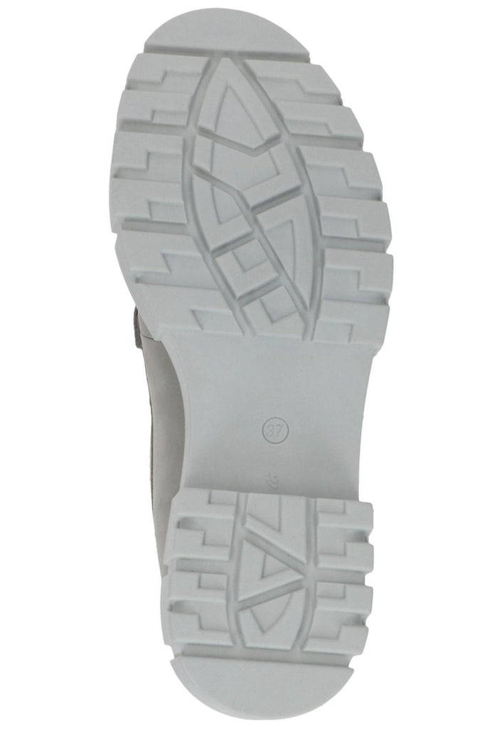 Caprice Slipper Leder Hellgrau