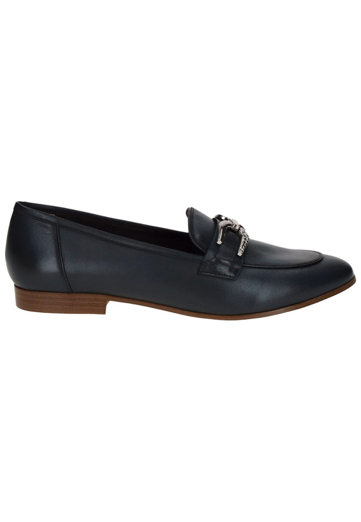 Caprice Slipper Leder Ozean