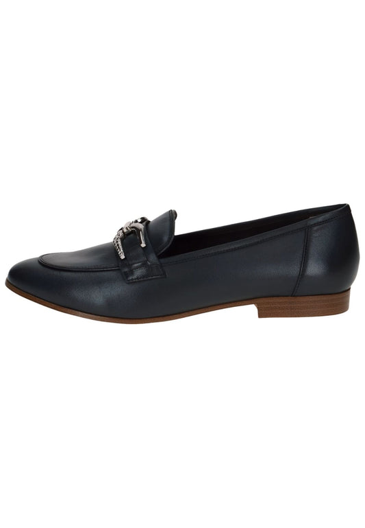Caprice Slipper Leder Ozean