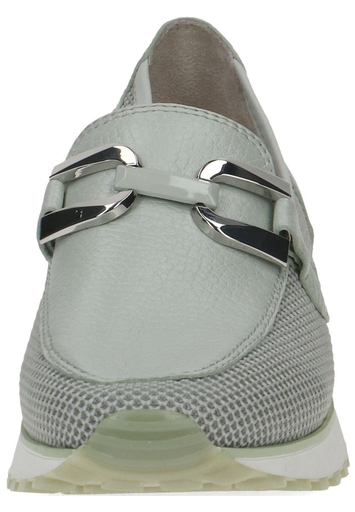 Caprice Slipper Leder/Textil Mint