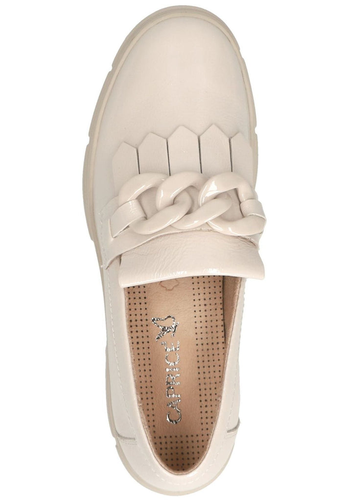 Caprice Slipper Leder Weiß