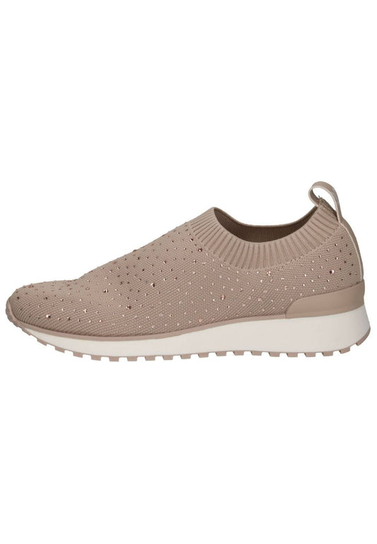 Caprice Slipper Lederimitat/Textil Sand