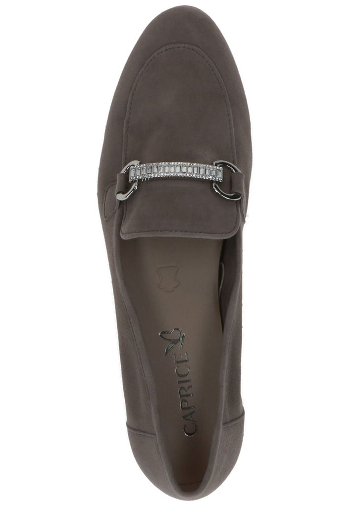 Caprice Slipper Veloursleder Braun