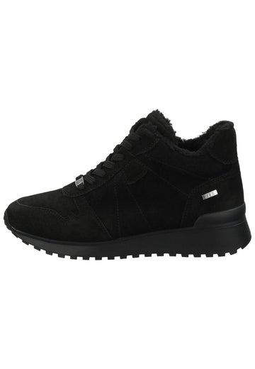 Sneaker Caprice Sneaker Leder Schwarz Warmfutter