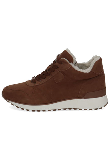Sneaker Caprice Sneaker Veloursleder Muscat Warmfutter