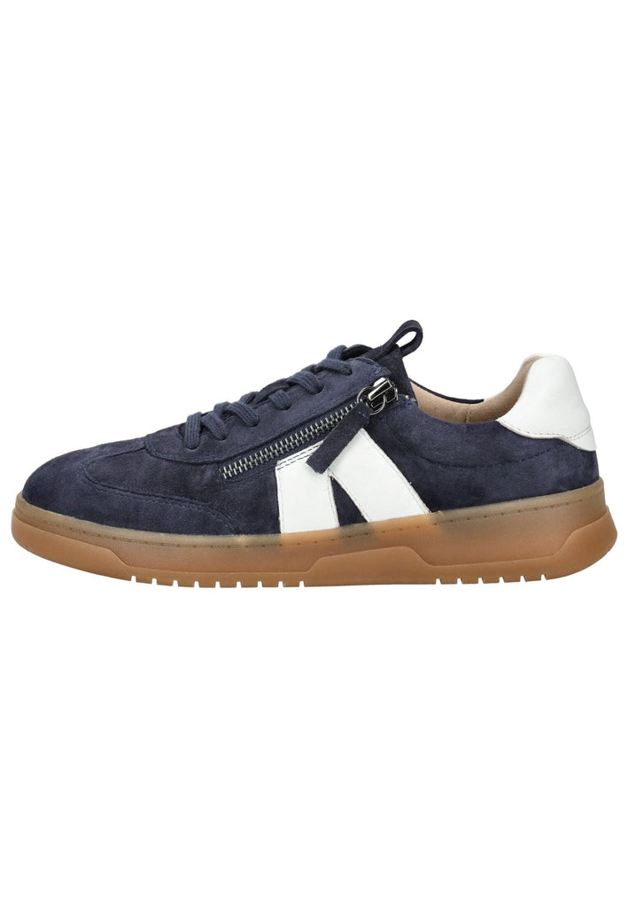 Caprice Sneaker Leder Blau/Weiß