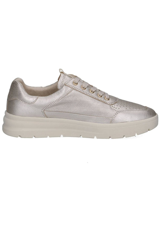 Caprice Sneaker Leder Platin