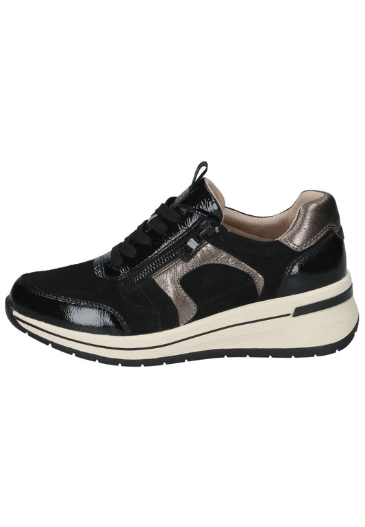 Caprice Sneaker Leder Schwarz