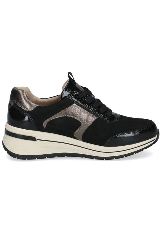 Caprice Sneaker Leder Schwarz