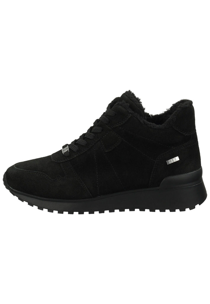 Caprice Sneaker Leder Schwarz Warmfutter