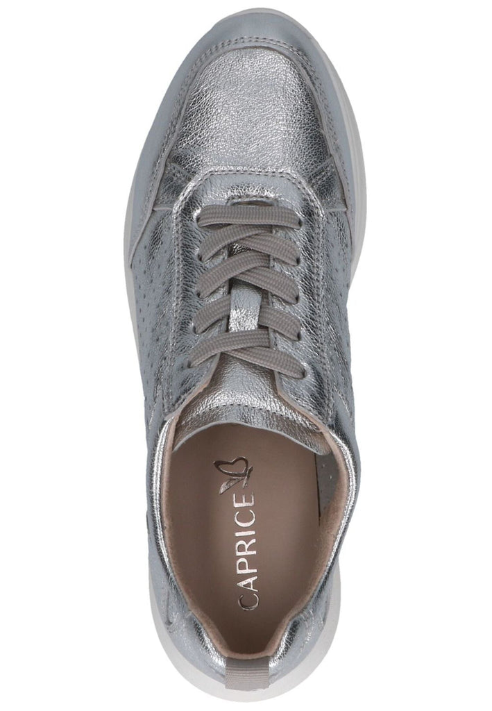 Caprice Sneaker Leder Silber