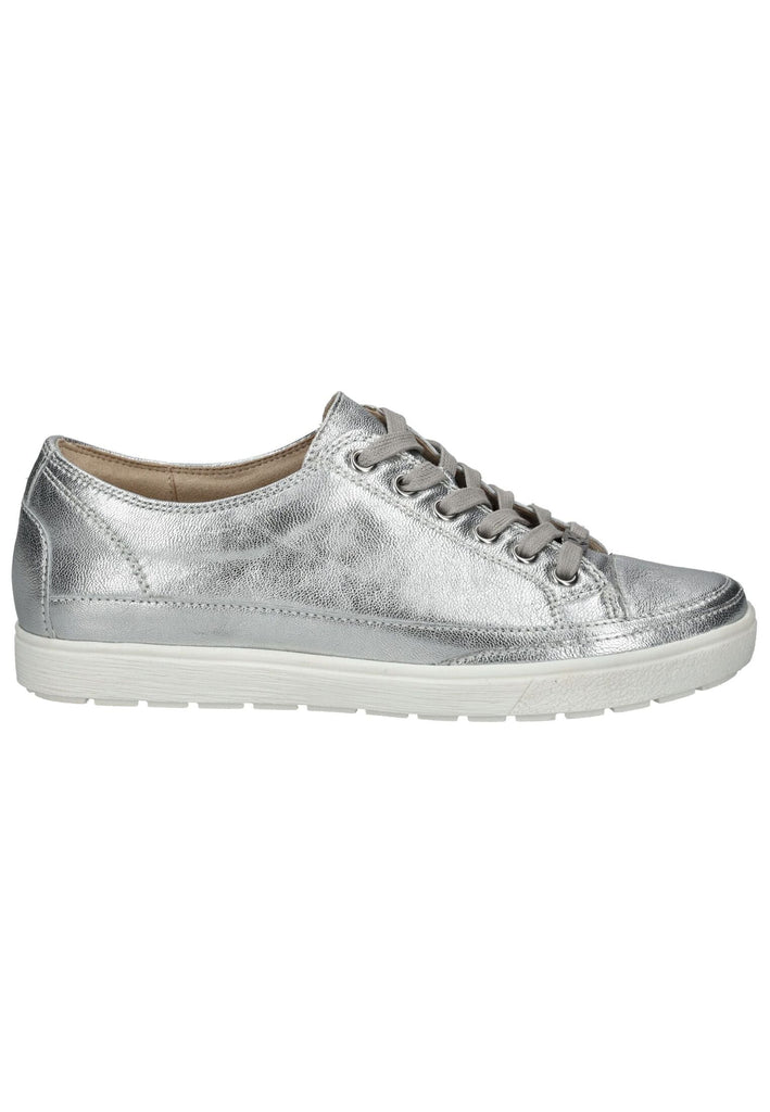 Caprice Sneaker Leder Silber