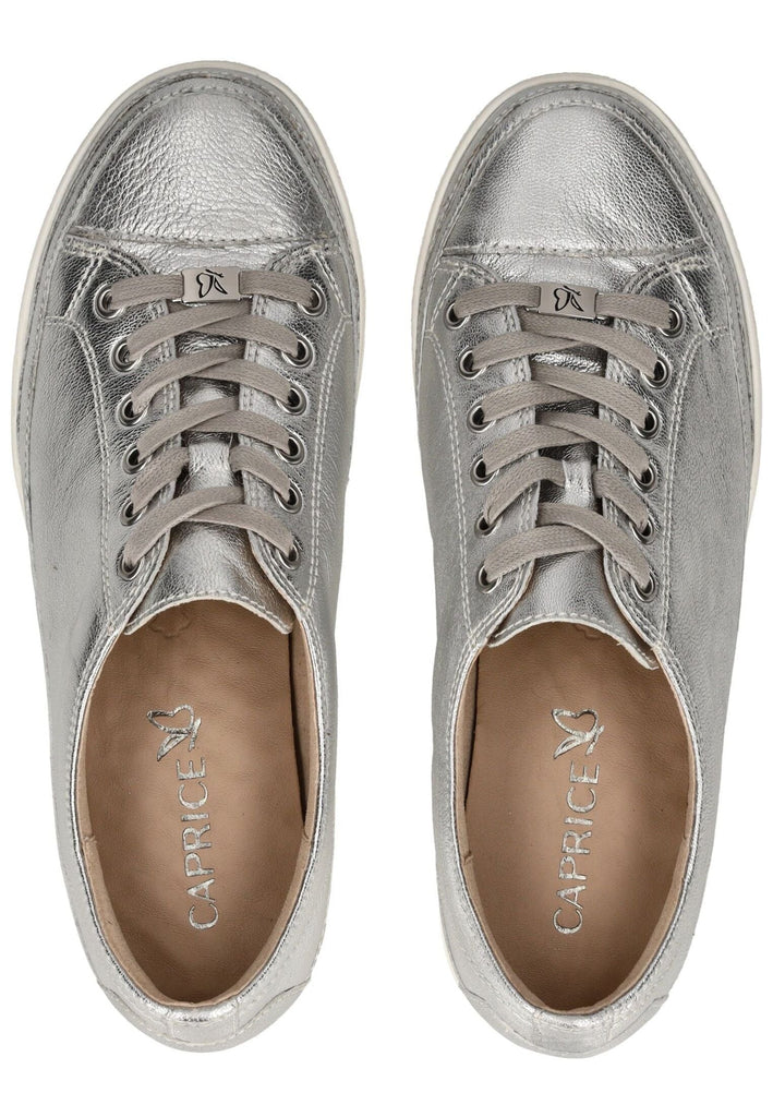 Caprice Sneaker Leder Silber