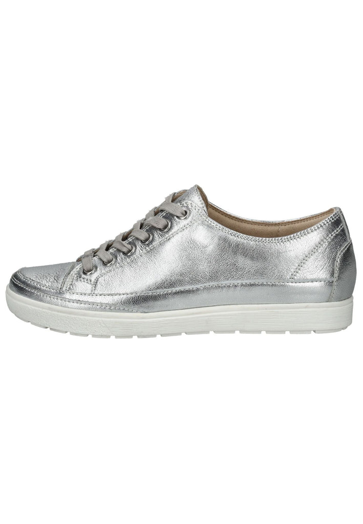 Caprice Sneaker Leder Silber