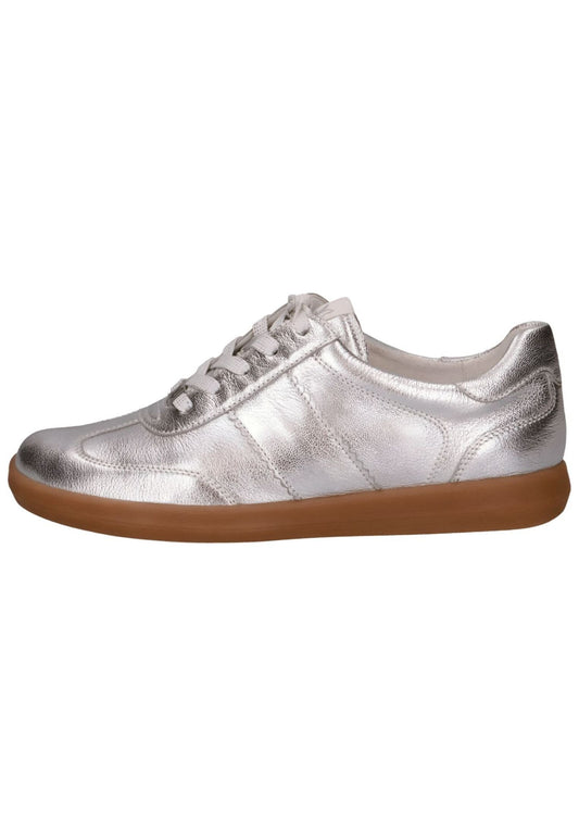 Caprice Sneaker Leder Silber