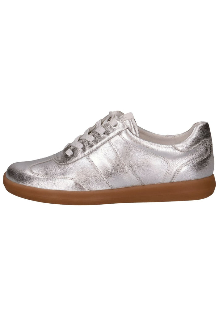 Caprice Sneaker Leder Silber