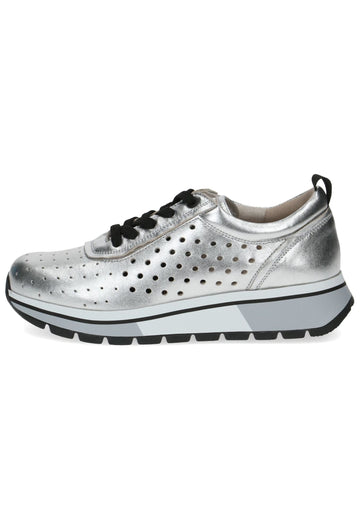 Caprice Sneaker Leder Silber