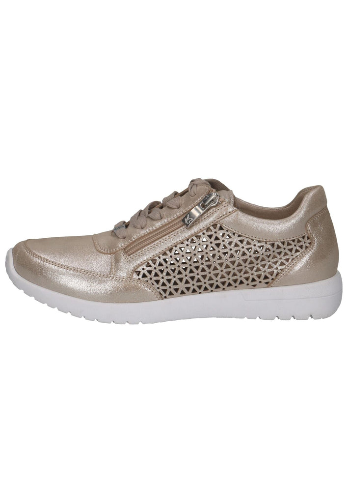 Caprice Sneaker Leder Taupe