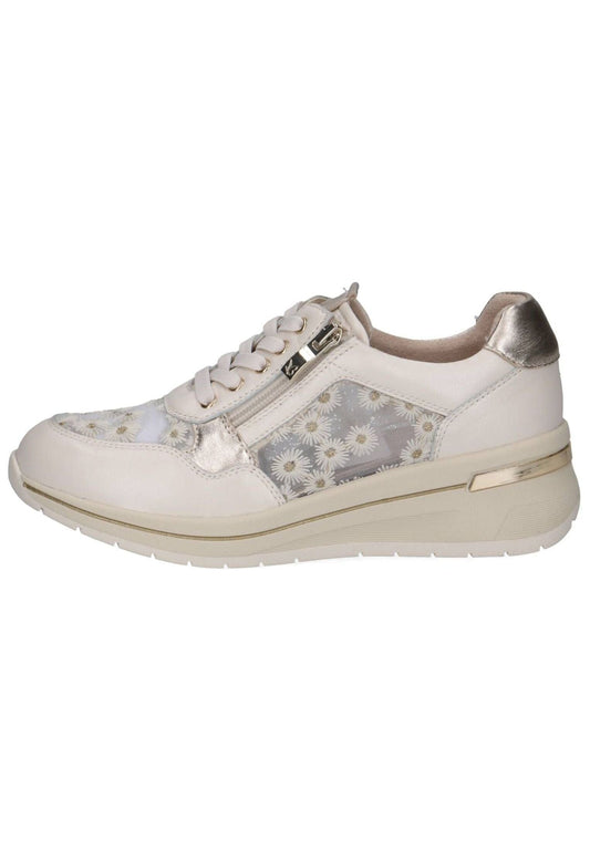 Caprice Sneaker Leder/Textil Vanilla