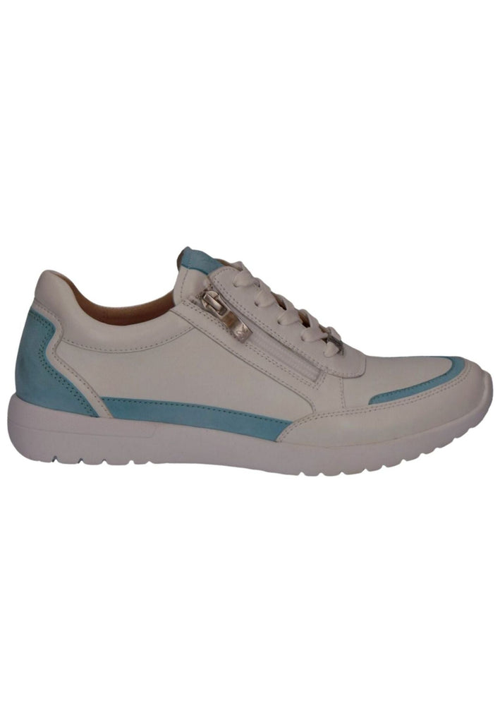 Caprice Sneaker Leder Weiß/Blau