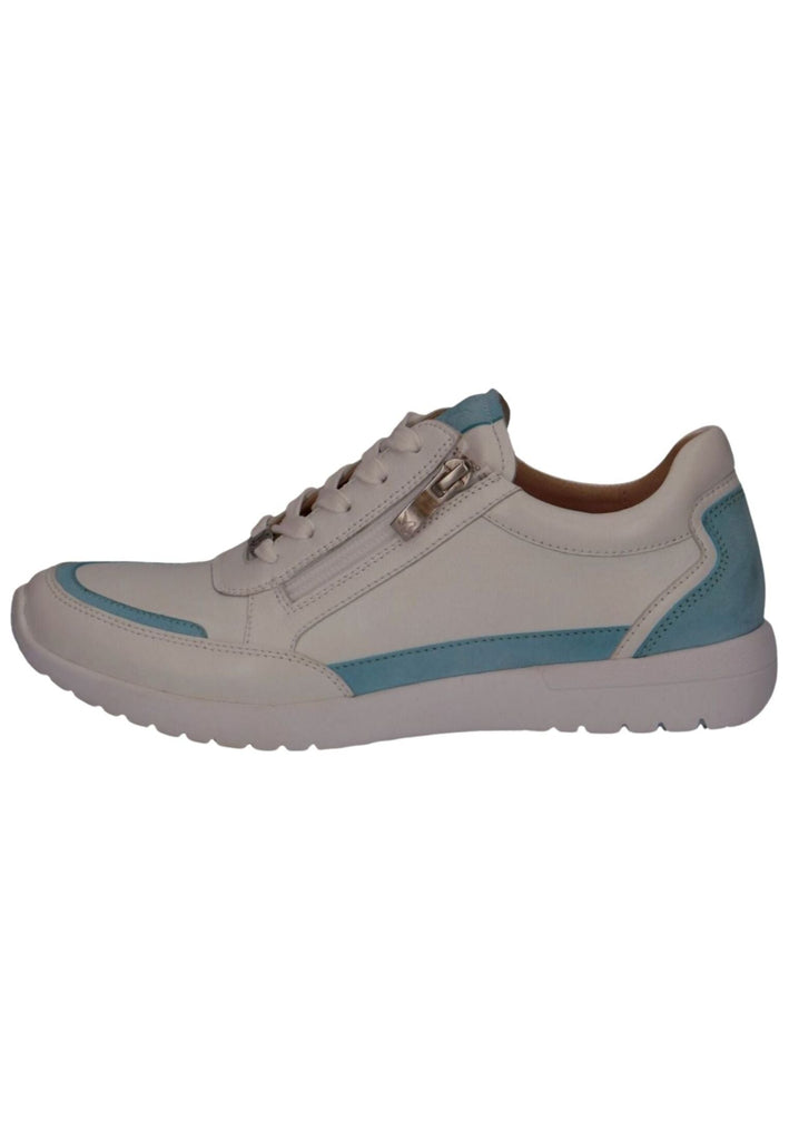 Caprice Sneaker Leder Weiß/Blau