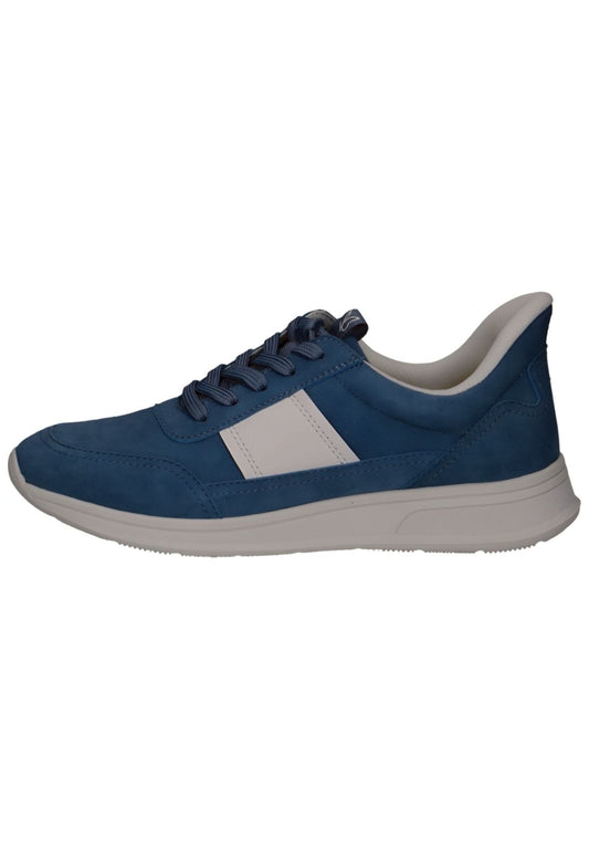 Caprice Sneaker Leder Weiß/Blau