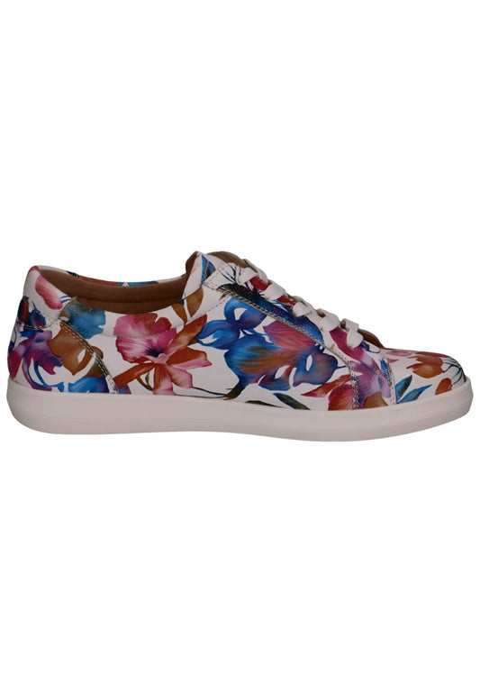 Caprice Sneaker Leder Weiß/Blau