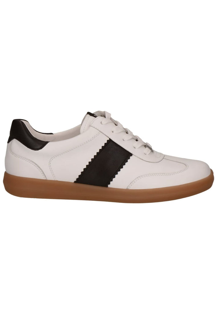 Caprice Sneaker Leder Weiß/Schwarz